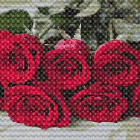 Схема вишивки хрестиком “Геловінський моторошний гарбуз”