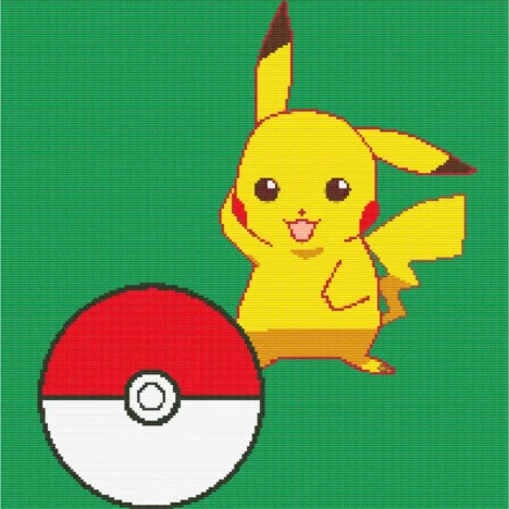 Схема вишивки хрестиком “Новорічний ведмедик”