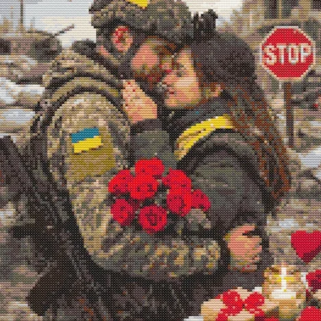 Схема вышивки крестиком: «Балерина»