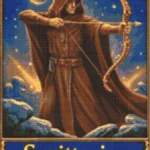 Схема вышивки крестиком: "Знак зодиака Стрелец"