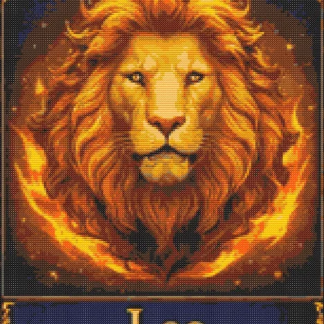 Схема вишивки хрестиком: “Знак зодіаку Рак”