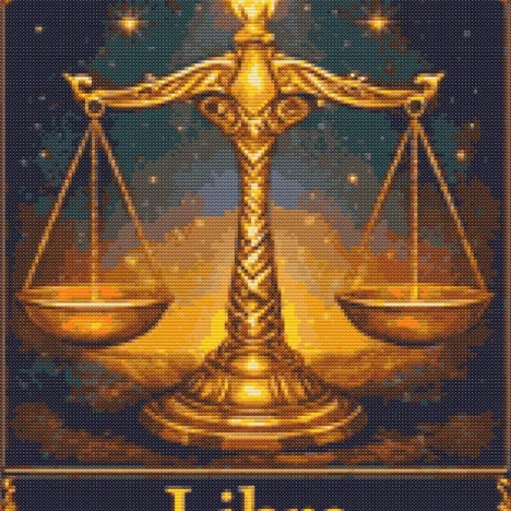 Схема вишивки хрестиком: “Знак зодіаку Скорпіон”