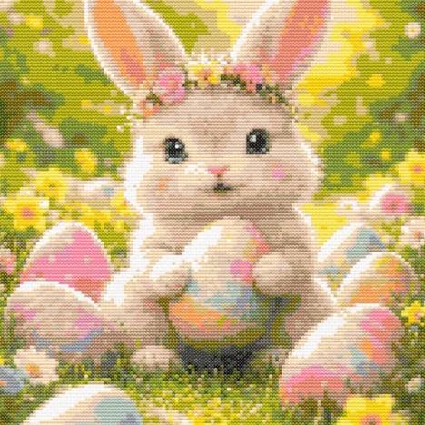 Схема вишивки хрестиком: “Український Великдень”