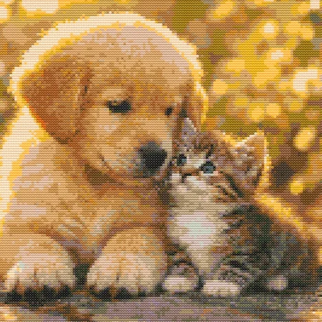 Схема вишивки хрестиком: “Вечірній Київ”