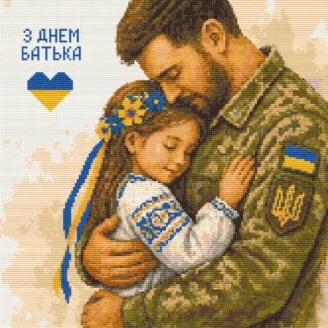 Схема вышивки крестиком: «Пизанская башня»